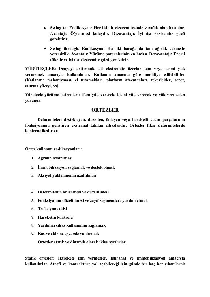 Zayıflığın Önlenmesi ve Düzeltilmesi Zayıflığın Önlenmesi ve Düzeltilmesi
